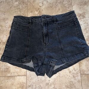 Pac Sun black jean shorts